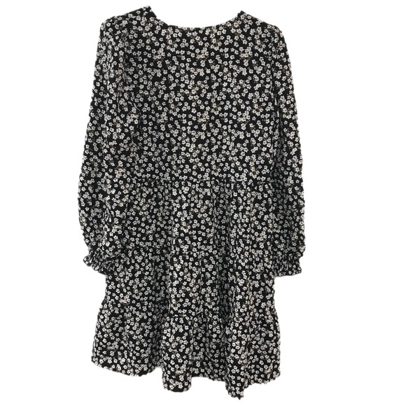 Vero Moda Black Floral Tunic Dress - Picture 2 of 7